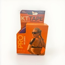 KT Tape Kinesiology Therapeutic Tape Pro Precut Strips Stealth Epic Purple 20 EA