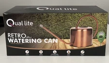 Stainless Steel 40 Oz. Copper Retro Watering Can with Moisture Meter New