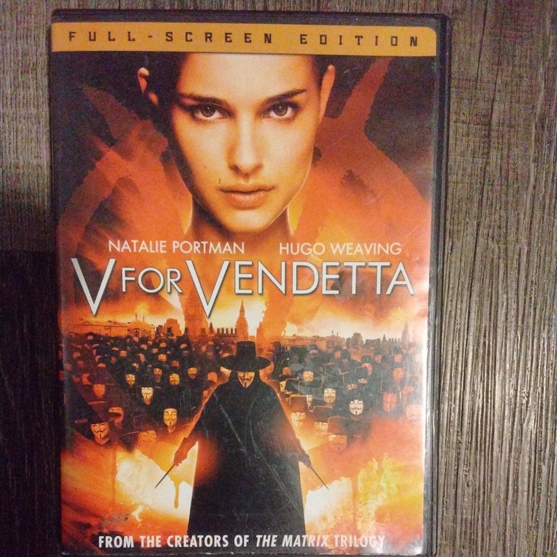 V for Vendetta (DVD, 2005) Natalie Portman Hugo Weaving 