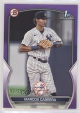 2023 Bowman Prospects Purple 152/250 Marcos Cabrera #BP-46 0md