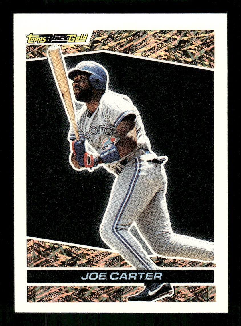 Joe Carter 1993 Topps Black Gold #26 Toronto Blue Jays | eBay