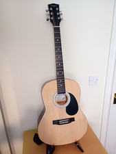 MARTIN SMITH W-101-N-PK Acoustic Guitar 6 String Full Size Natural -Needs String
