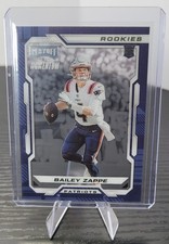 2022 Panini Chronicles - Playoff Momentum Rookies #PMR-26 Bailey Zappe (RC)