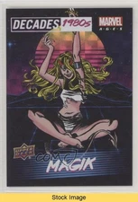 2020 Upper Deck Marvel Ages Decades 1980's Magik #D8-5 READ 4et