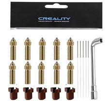 Creality K1 Nozzle Kit, for K1, K1 Max, Ender 3 V3 KE, CR-10 SE,CR-M4, 10Pcs 0.4