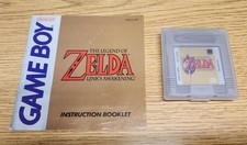 Legend of Zelda: Link's Awakening (Nintendo Game Boy, 1998) With Manual