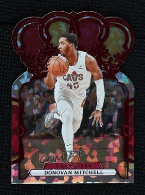 2023-24 Panini Crown Royale Red Crystal 2/49 Donovan Mitchell #41 hs9