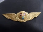 Scandinavia Airlines  SAS Pilotes and crew breast badge 4,45"