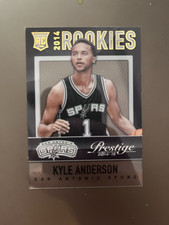 2014-15 Kyle Anderson rookie card THE ROOKIES acetate CLEAR #16 panini prestige. rookie card picture