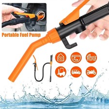 Portable Powered Battery Liquid Transfer Pump 2.4 Gpm For Gasoline Diesel Fuel