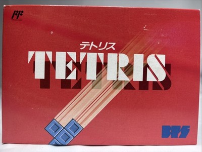 Tetris Famicom Japan Complete CIB Nintendo Retro Puzzle Game Tested Working