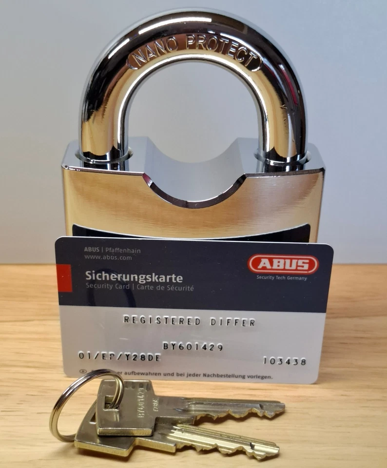 ABUS 83/80 Rock Series 2 High Security Padlock, 80mm Wide, Pfaffenhain cylinder. - Image 4 of 4