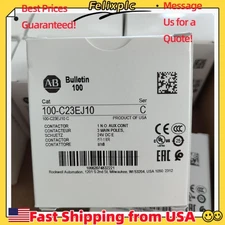 NEW~ Allen Bradley   IEC 100-C23EJ10 STANDARD CONTACTOR 23 AMP 24VDC US