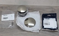 Kohler K-7142-SN Clearflo Retrofit Toe Tap Conversion Kit VibrantPolished Nickel