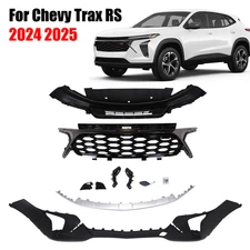 Front Bumper Cover Grille Assembly Grill For Chevy Trax RS 2024 2025