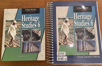 BJU Press Heritage Studies 6 Student Text & Teacher s Edition,  2nd Ed