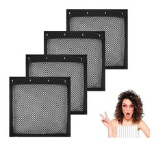 4 PCS 7in Black Hair Stretcher, Lengthening Net, Prevent Shrinkage, Curly
