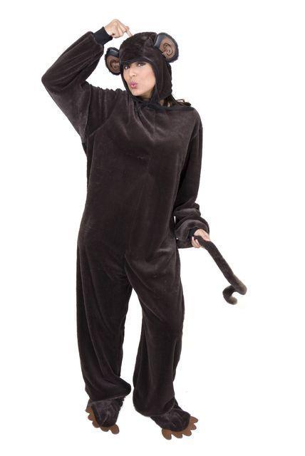 UNISEX BROWN MONKEY SUIT ADULT LARGE COSTUME - NEW!! | eBay UNISEX BROWN MONKEY SUIT ADULT LARGE COSTUME - NEW!! | eBay