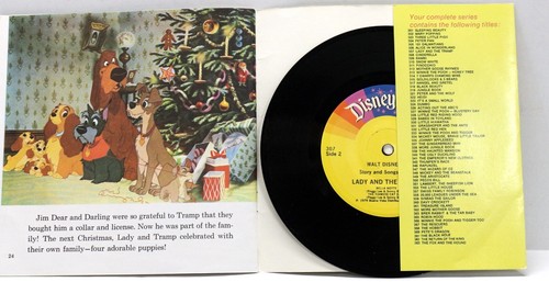Walt Disney Record and Book - U-Pick -Vintage- See, Hear and Read - Picture 7 of 38