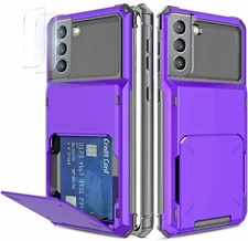 ELEGANT CHOISE Galaxy S21 Ultra Case 6.9 phone hardcover wallet card holder 