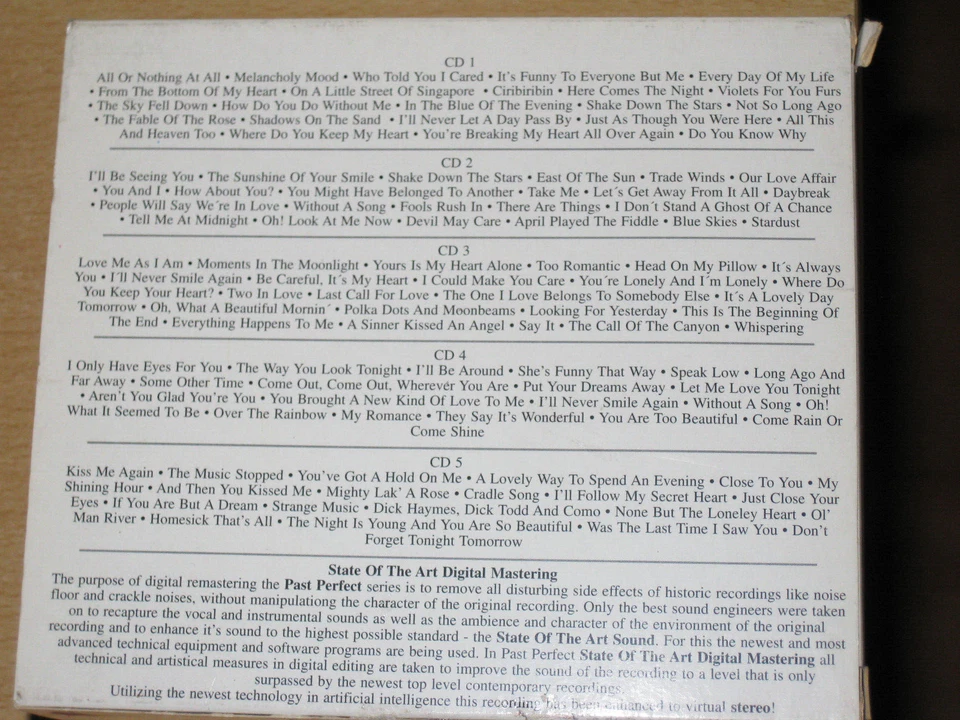 Sammlung Frank Sinatra: The Greatest Singer , 5 CDs im Schuber - Bild 2 von 4