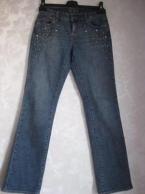 ''THE FLIRT'' USA Damen Jeans Denim Schlaghose Stretch Hose Gr.26/32 Top Zustand