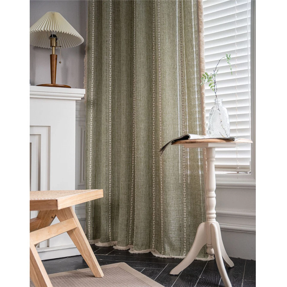 Modern Striped Curtain for living Room Bedroom Window Shade Curtain Home Decor - Изображение 4 из 4