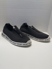 DKNY Mellisa Slip Sneakers on Black Womens Size US 9 M Athletic K4857882