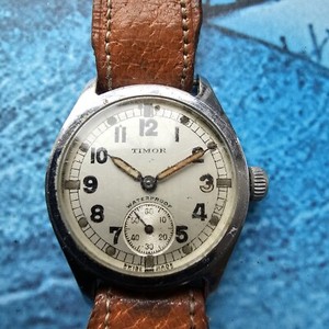 Montre Homme Vintage Timor - Cadran Cuivre - Occasion