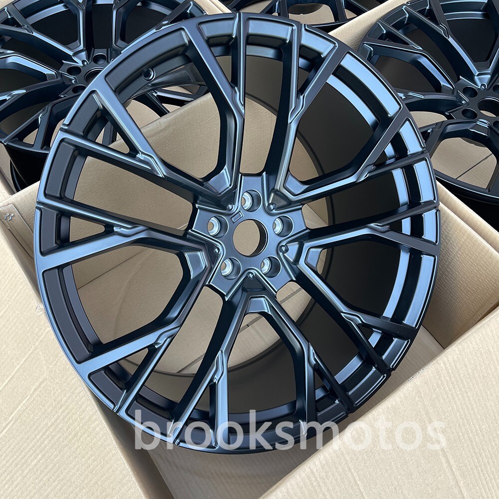 FOR 2020+ BMW F95 X6M X5M 21X10.5 AND 22X11.5 WHEELS RIMS MATT