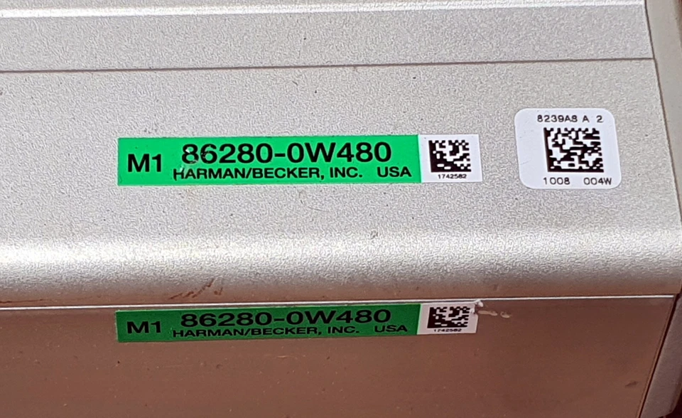 Оригинальный б/у усилитель Lexus LS460 LS460L LS600H 2007-2009 86280-0W480 Mark Levinson - Изображение 3 из 4