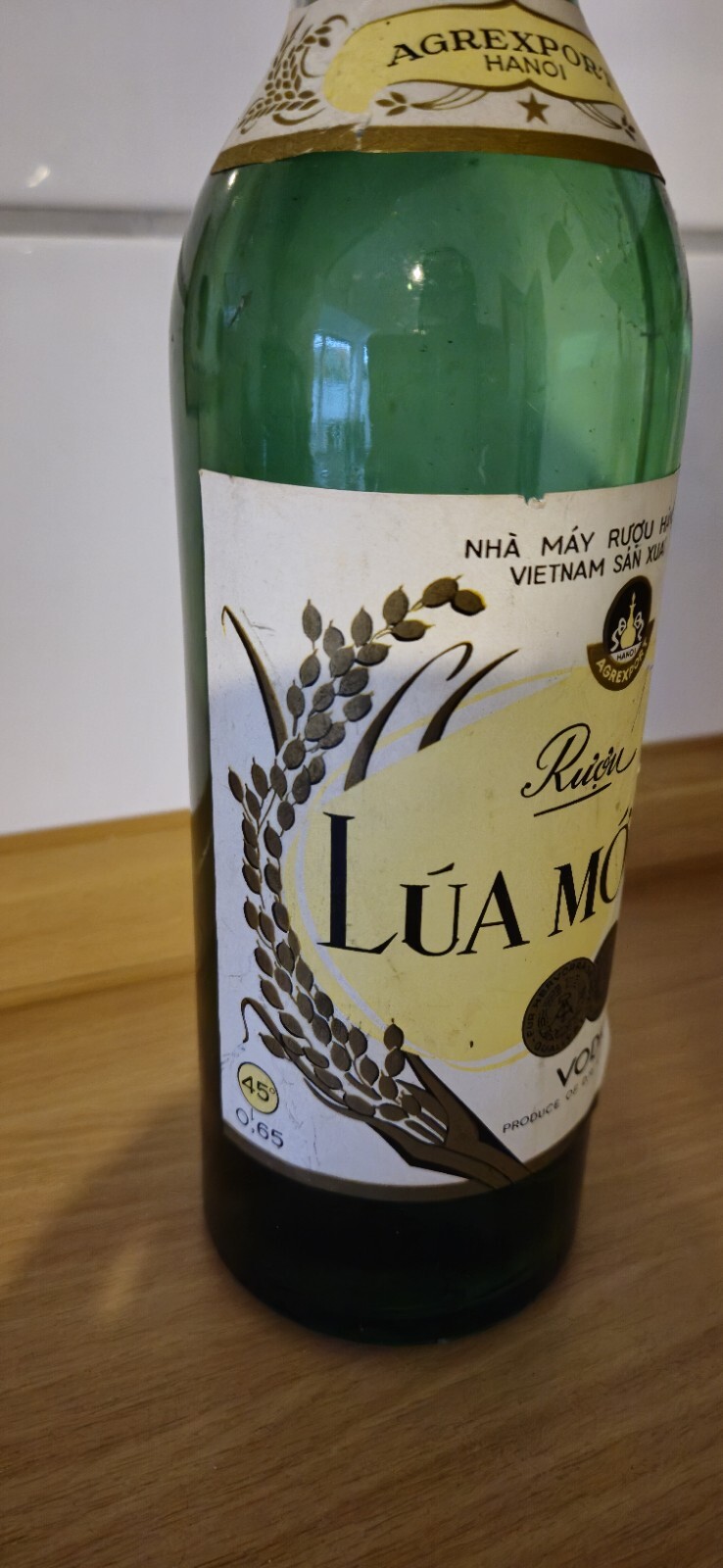 VODKA LUA MOI 45% 30 Jahre Alt