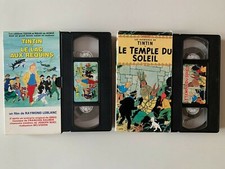 LOT 2 VHS SPECIAL HERGE LES AVENTURES DE TINTIN // CITEL VIDEO - FIL A FILM
