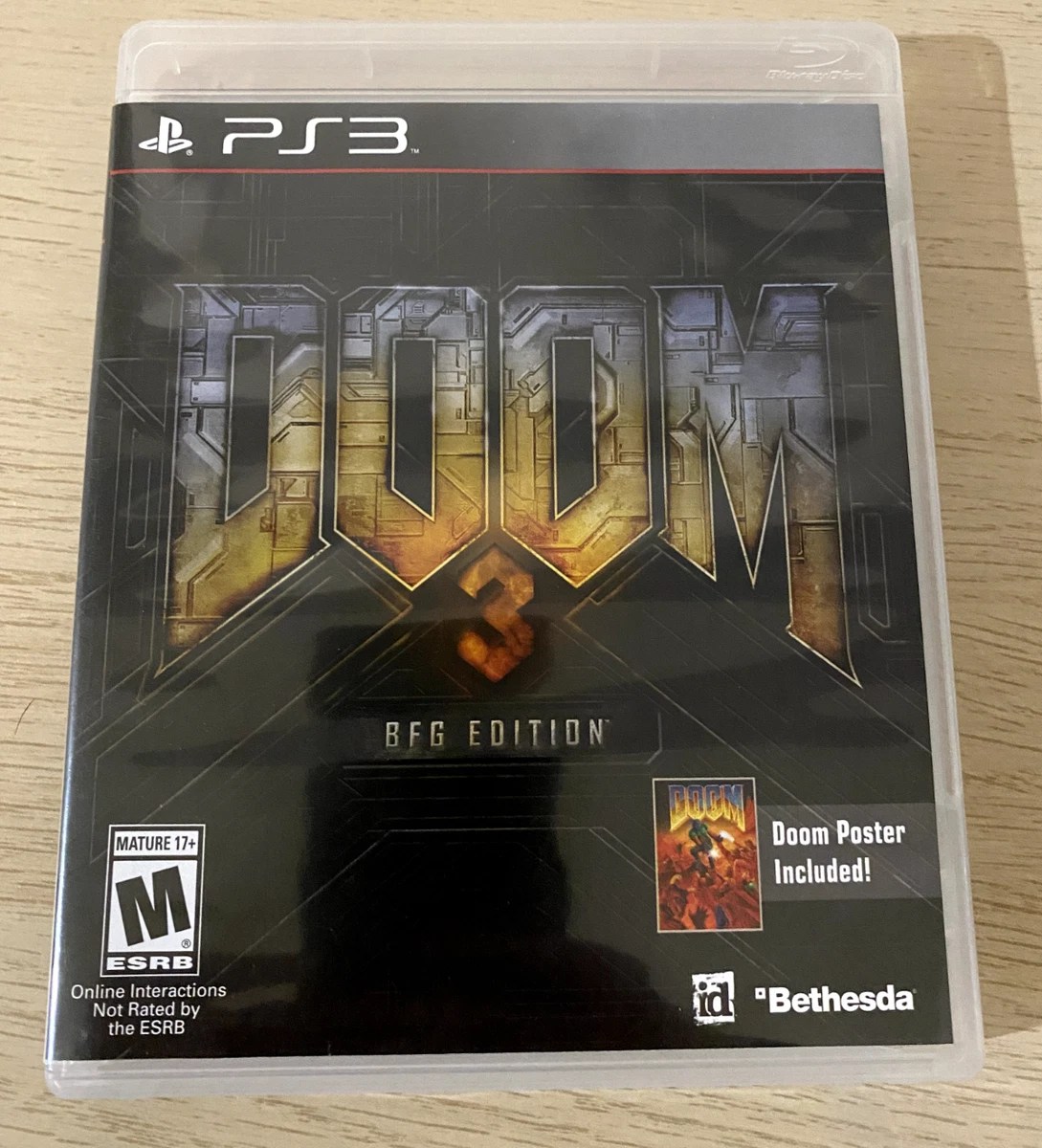 Doom 3: BFG Edition Sony Playstation 3 PS3 Video Game