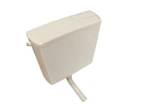 Geberit WC Aufputz-Spülkasten AP140 tiefhängend mit 2 ...