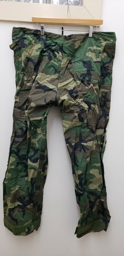 Military Issued Woodland Improved Rainsuit Trousers - Picture 2 of 2