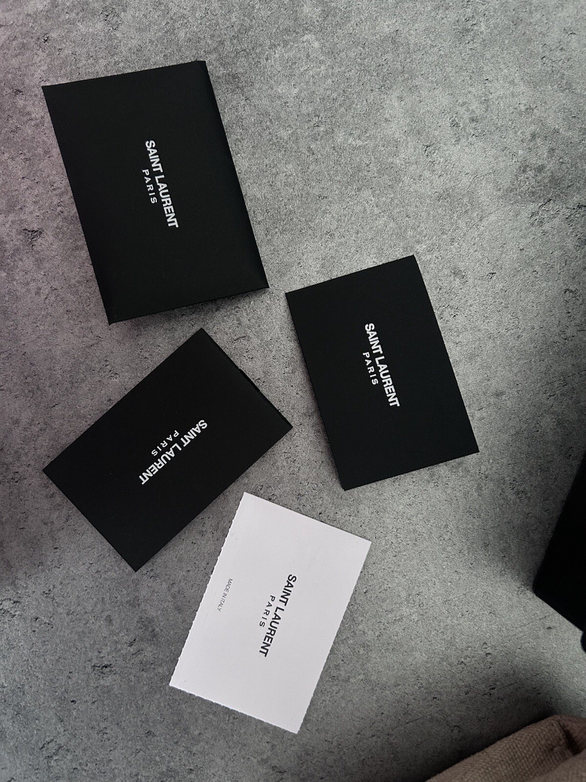 SAINT LAURENT Ysl Linen Borsa Beige con Catena Oro