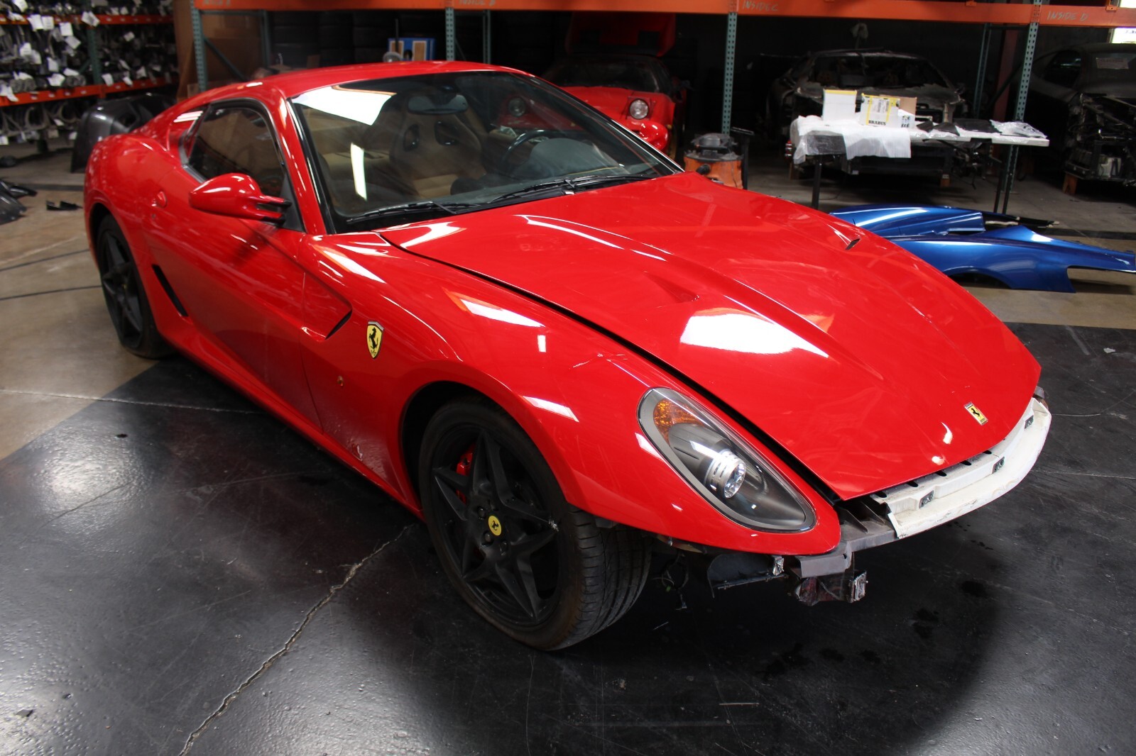 Ferrari 599 GTB, RH, Right, Air Inlet Duct, Used, P/N 68785200