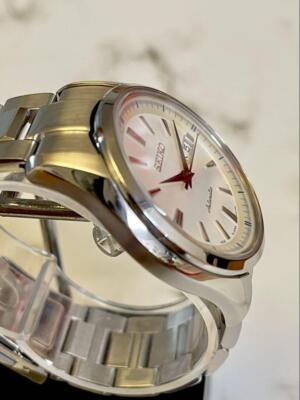 SEIKO プレサージュSARY055 4R36-03H0 ベルト　未使用保管品 SEIKO Presage 4R36-03H0 SARY055 White Dial Day Date Men's