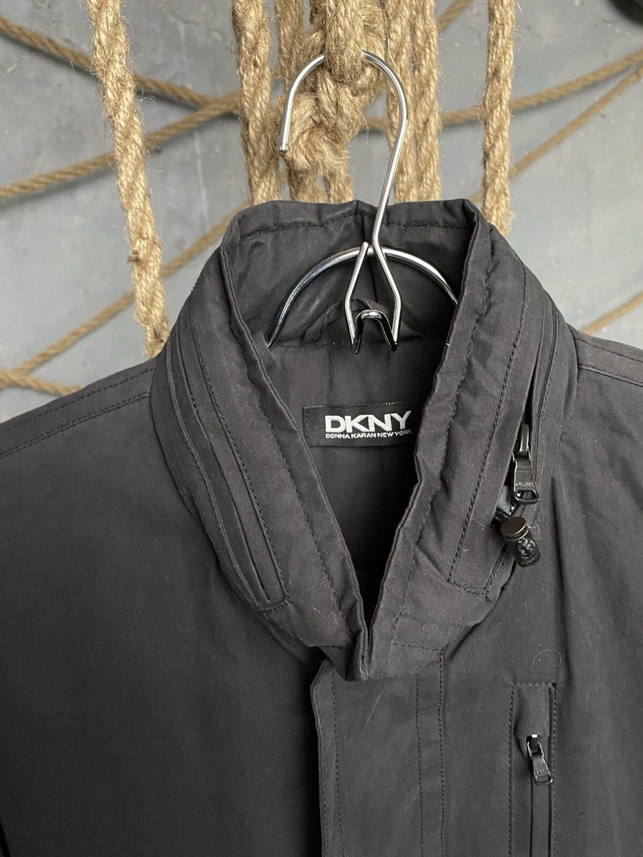 ジャケット・アウター 00s DKNY m-65 field jacket cotton jacket Donna Karan Dkny Men's M-65 Field Jacket - In Black | ModeSens