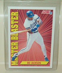 1991 Score Bo Jackson Baseball Card Nr Mint 692 Ebay
