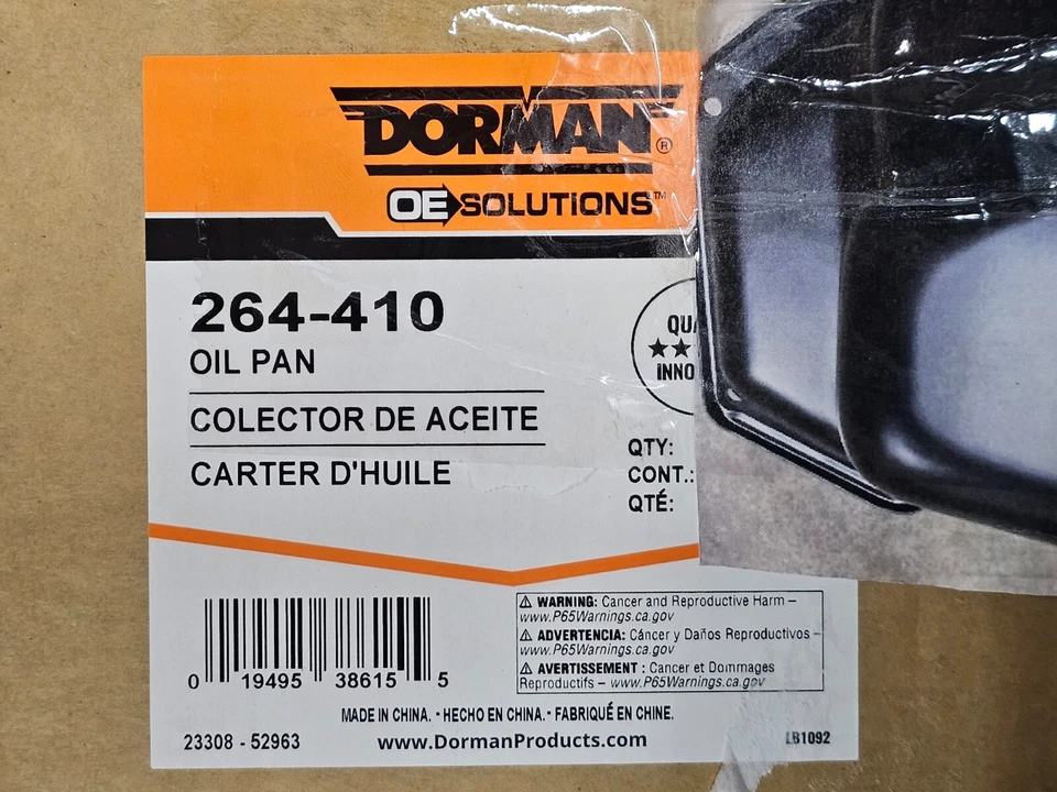 Panela de óleo do motor Dorman 264-410 para Acura RSX 2002-2006 Honda Accord 2003-2007 - Imagem 4 de 4