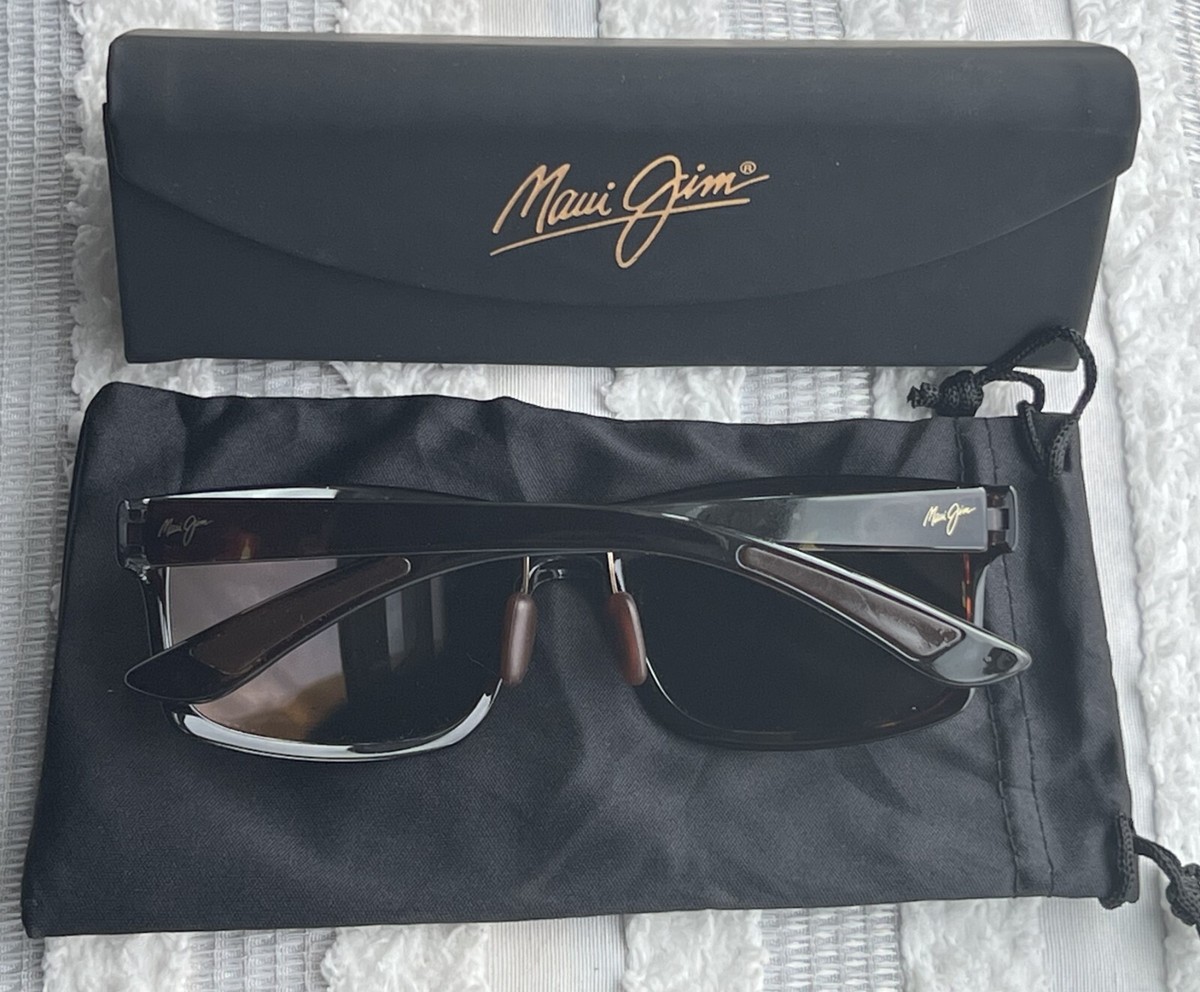 Maui Jim Pokowai Arch MJ 439 15T Olive Tortoise Frame HCL Bronze