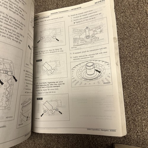 2006 FORD EXPEDITION LINCOLN NAVIGATOR 2 VOLUME FACTORY SERVICE MANUAL WORKSHOP - Picture 5 of 7