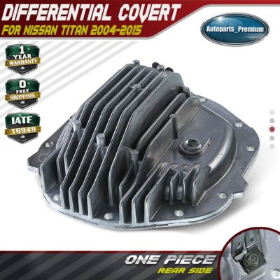 Titan Rear Diff Cover Differential Cover Rear 697-817 for Nissan Titan 2004-2015 V8 5.6L ...