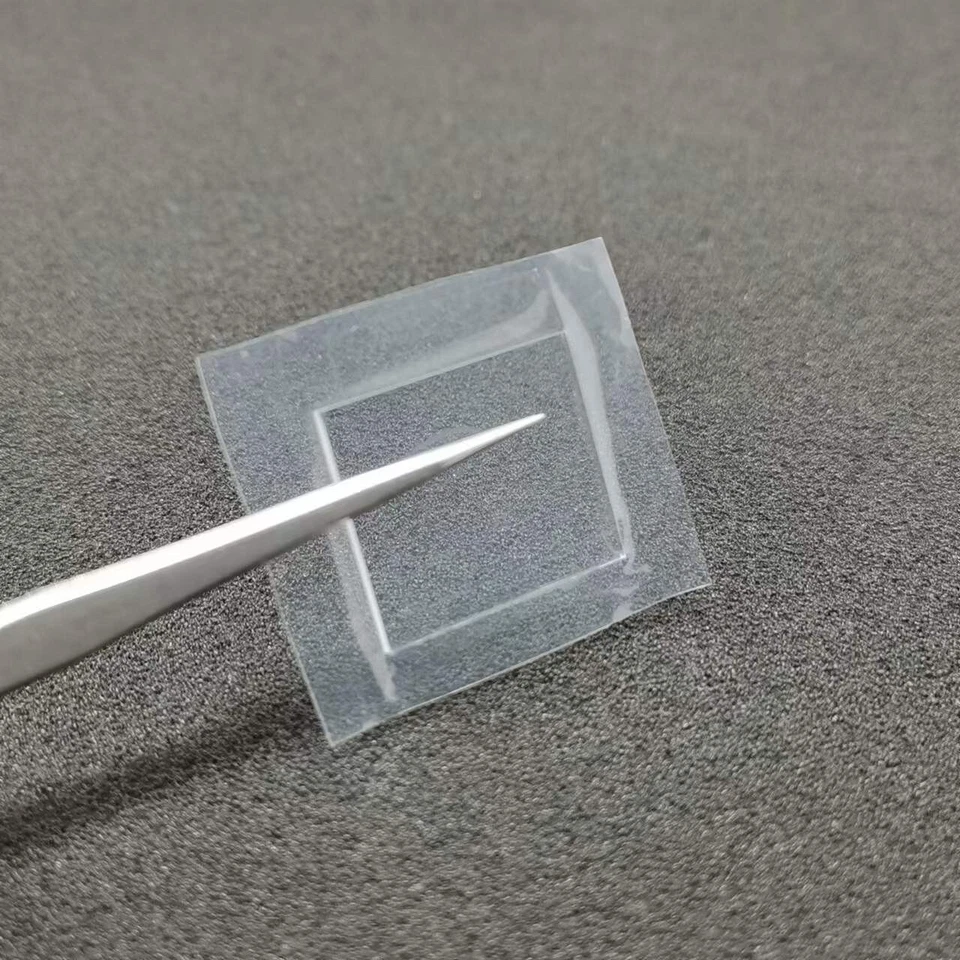 Transparent Glass Rectangle 34.5 x 21.5mm Thick-0.7MM  1PCS - Image 2 of 4