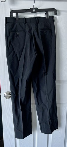 Nordstrom Boys size 18 Dress Slacks Black Pants π π - Picture 2 of 4