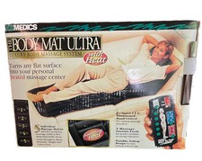 Vintage Homedics Body Mat Ultra Luxury Massage Full Body Heat System Box