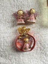 Vintage Christmas Tree Angels 1970s /80s