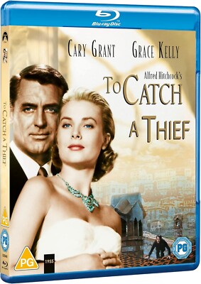 To Catch a Thief (1955) Cary Grant & Grace Kelly Blu-Ray BRAND NEW